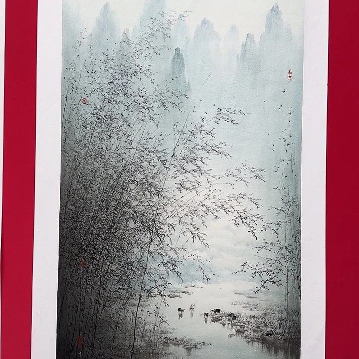 国画木春8平尺精品