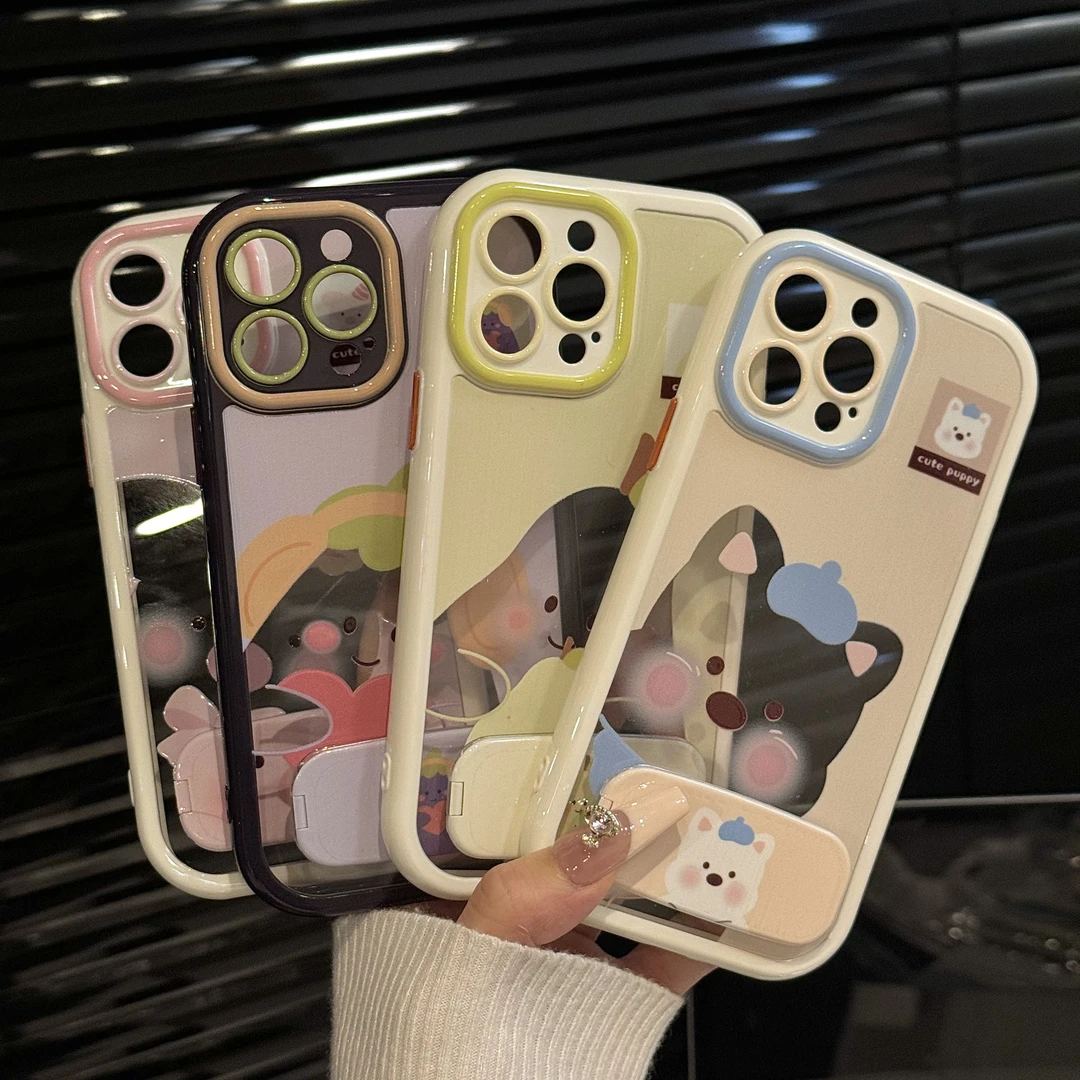 帽子西高地适用苹果16promax手机壳iPhone15奶油壳小米小众华为70