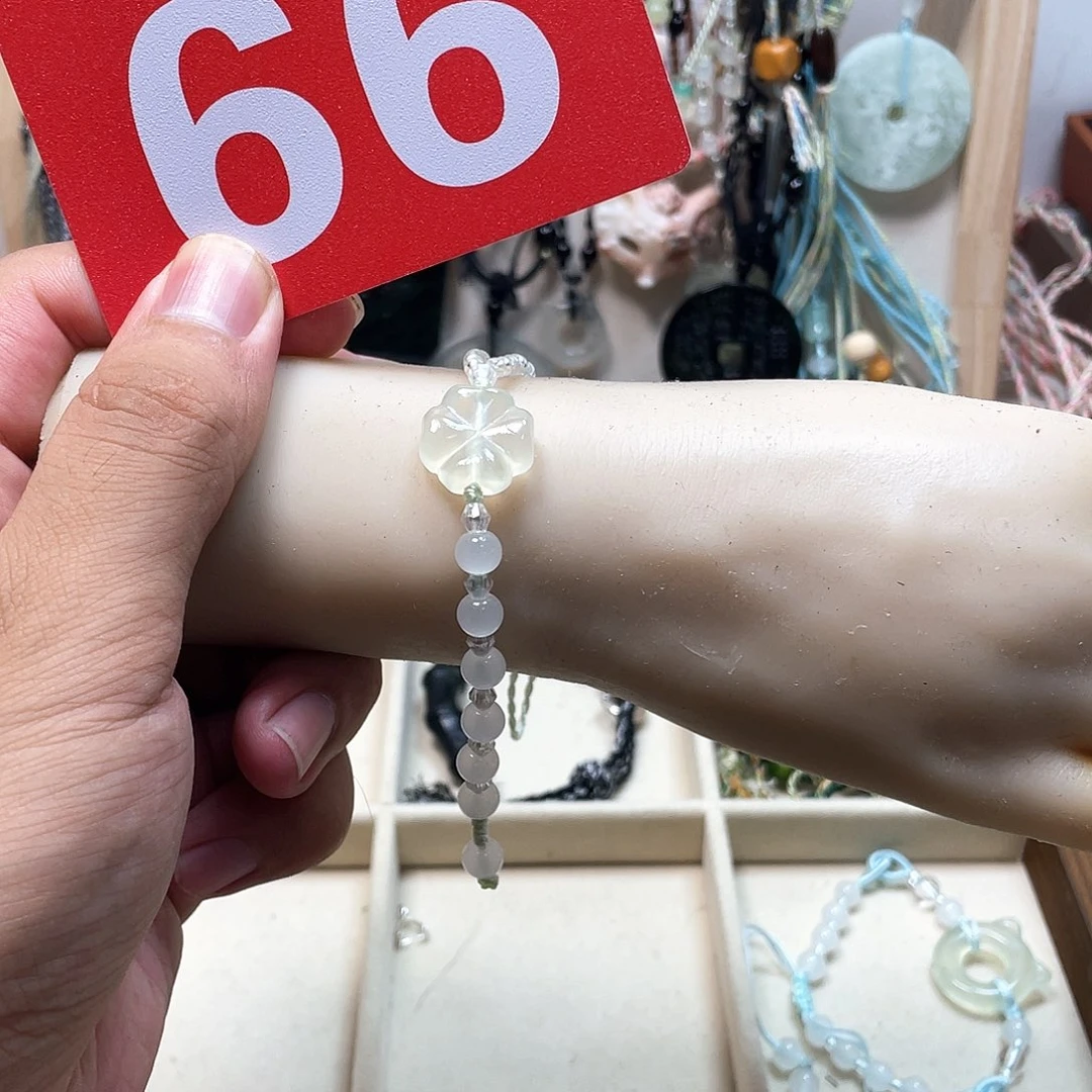 蛇纹石玉合金颈饰