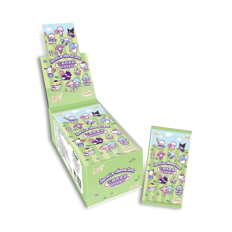 卡游【猫三狗六】三丽鸥家族萌梦活力菲林一元包收藏卡