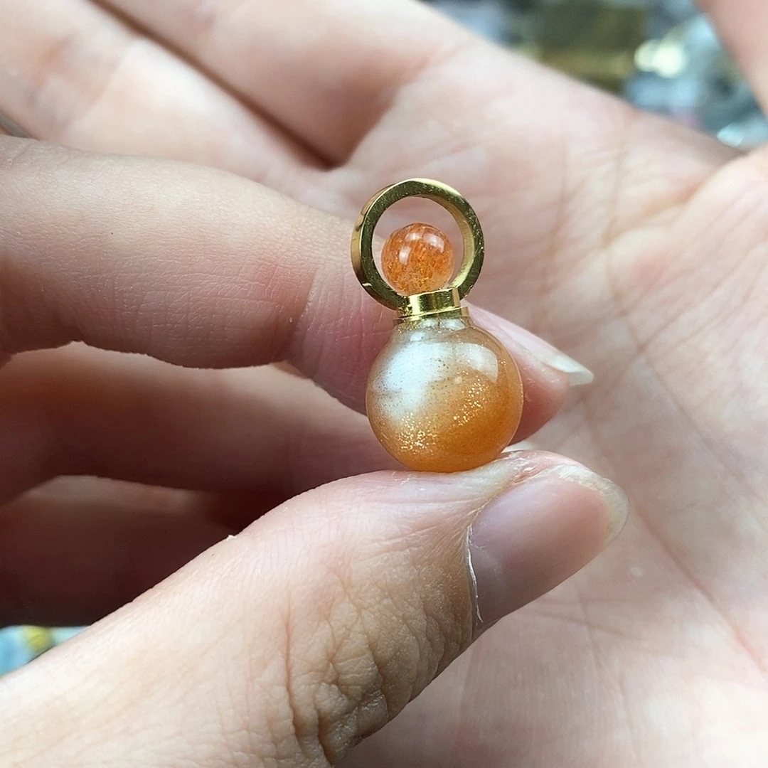 查罗石颈饰合金天然