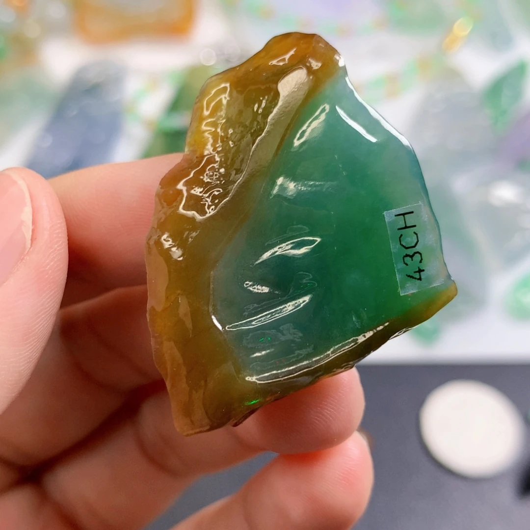 【闪购商品】翡翠未镶嵌颈饰