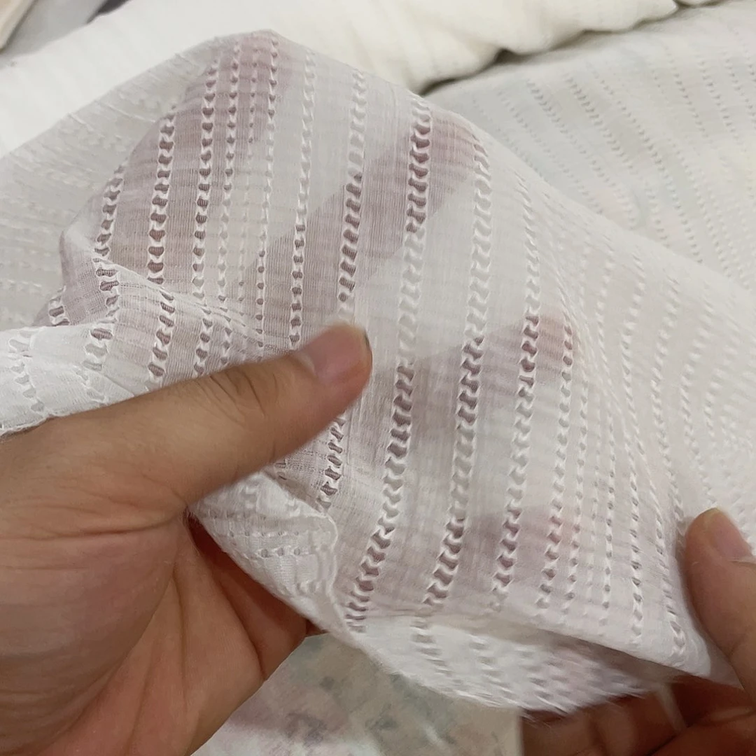 4米一单  提花天丝麻纱  96