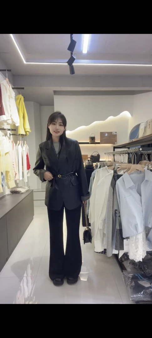 西服皮衣自配的腰带