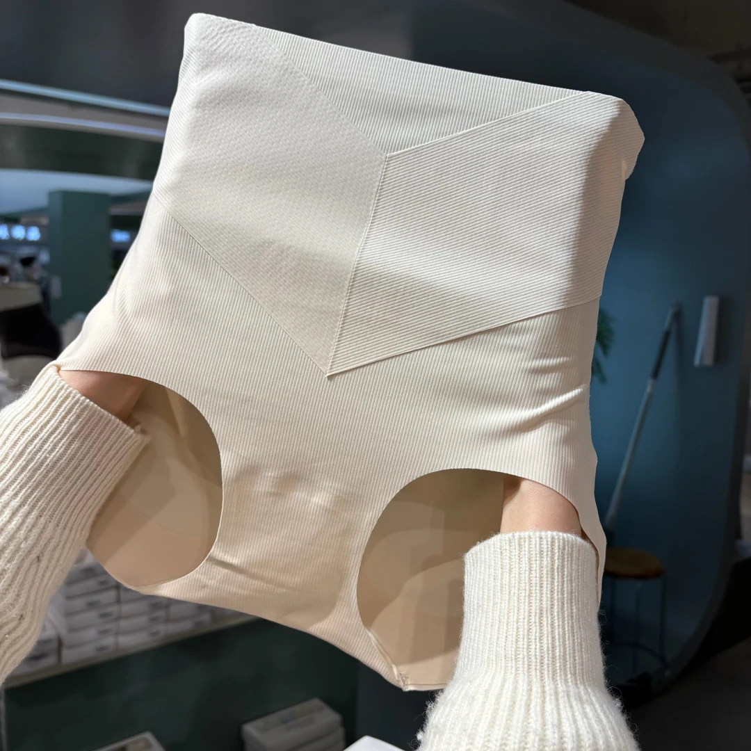 22113无痕V绷带中高腰无痕收腹舒适女士内裤