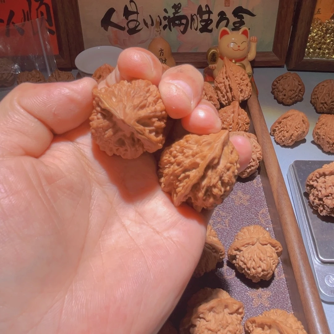 瑞麟文玩核桃官帽 36/37.36.43 磕尖福利