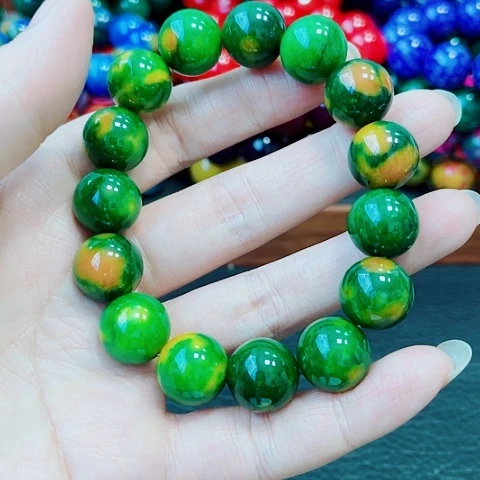 玛瑙未镶嵌手饰龙胆草14