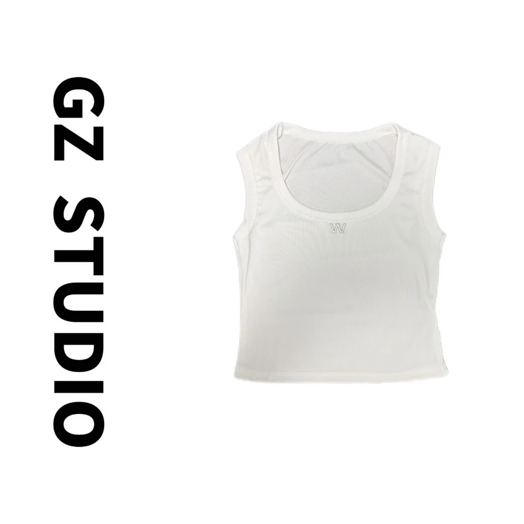 2025年新款百搭W纯色背心打底