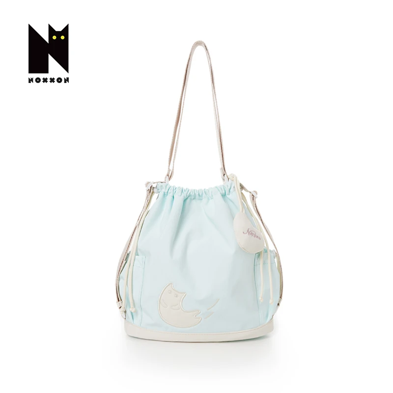 NOXXON单肩包水桶包暗袋小包包运动轻便女士休闲手拎包春天ND0184