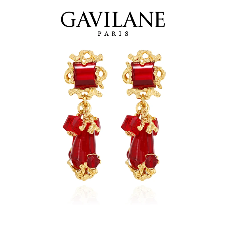 AZLOOK 铜合金项链 AZLOOK 耳环【法国进口】GAVILANE 罗马假日