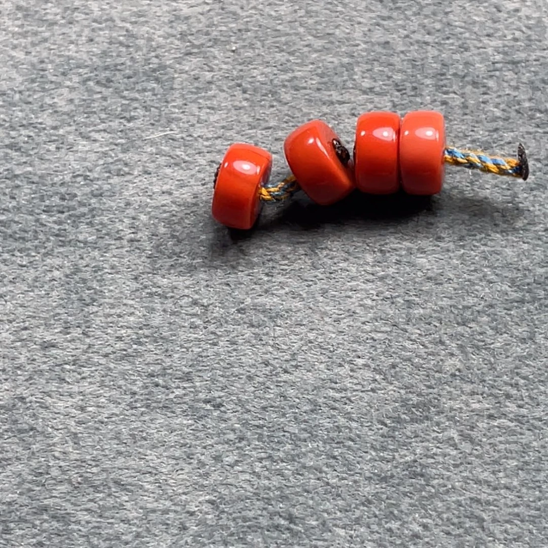 運***坤南红玛瑙未镶嵌隔片