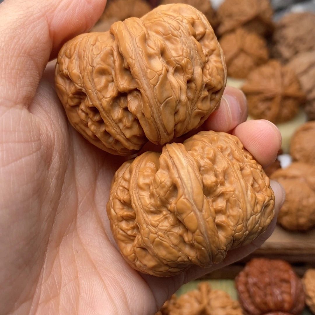 文玩核桃把件390号43元宝