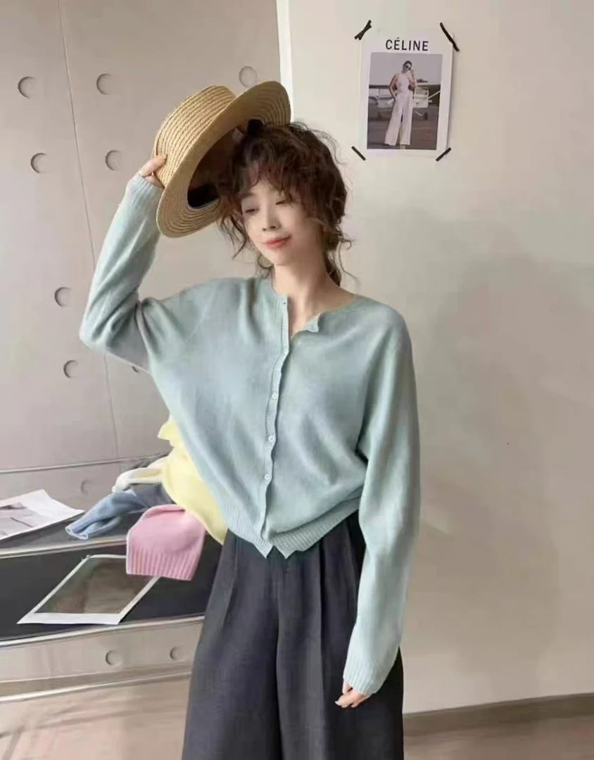 三八妇女节洋气服装长袖针织衫026#