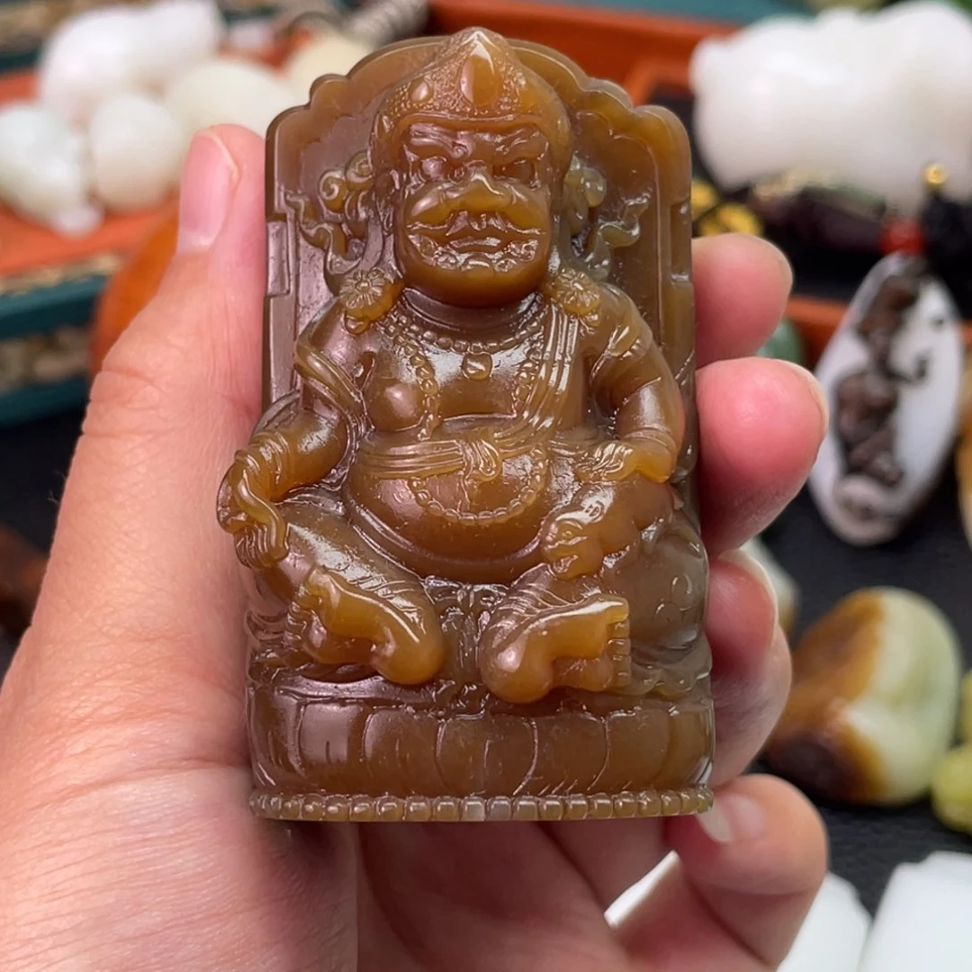 和田玉未镶嵌摆件