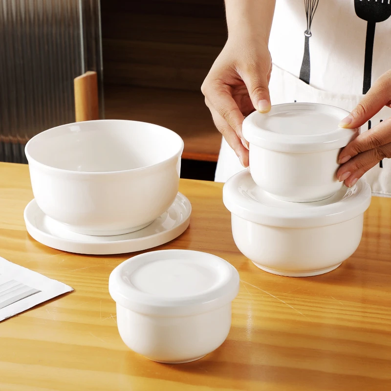 【粉丝福利】釉下彩家用高颜值陶瓷蒸蛋碗耐高温加厚可微波泡面小碗