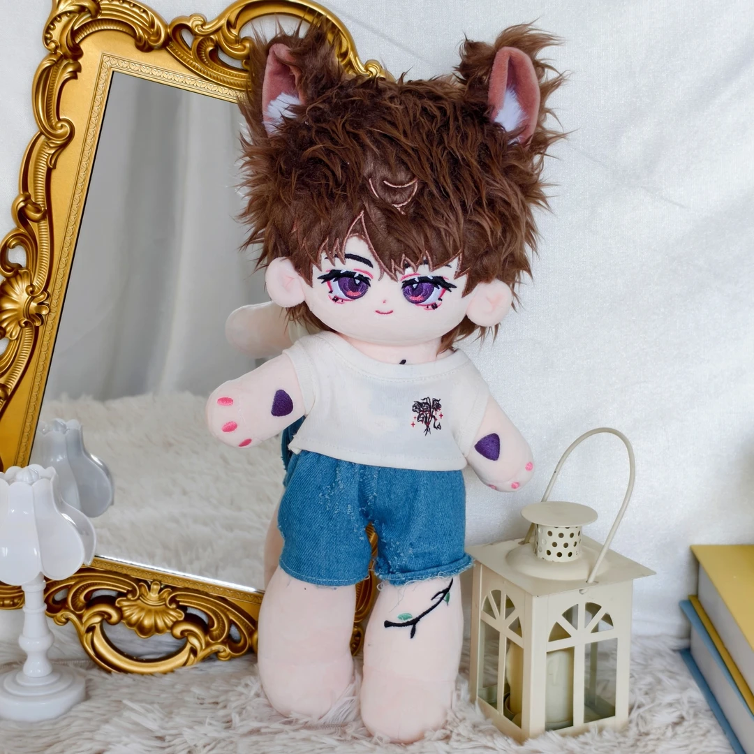 【深空福瑞体】30cm棉花娃娃夏以昼棉花娃娃沈星回可爱祁煜棉花娃娃