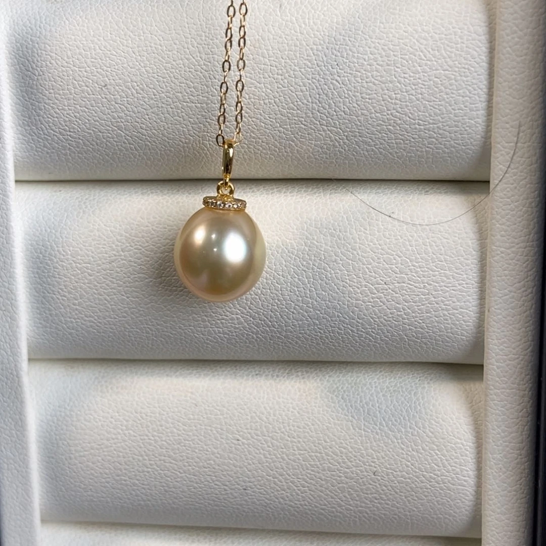 海水珍珠颈饰银S925镶嵌