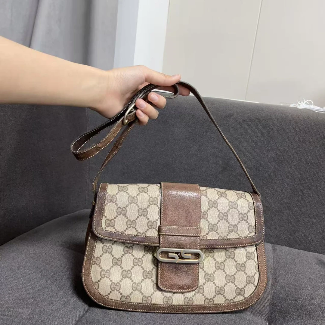 95新 GUCCI/古驰 兔兔奢G专属/古驰斜挎包/23085