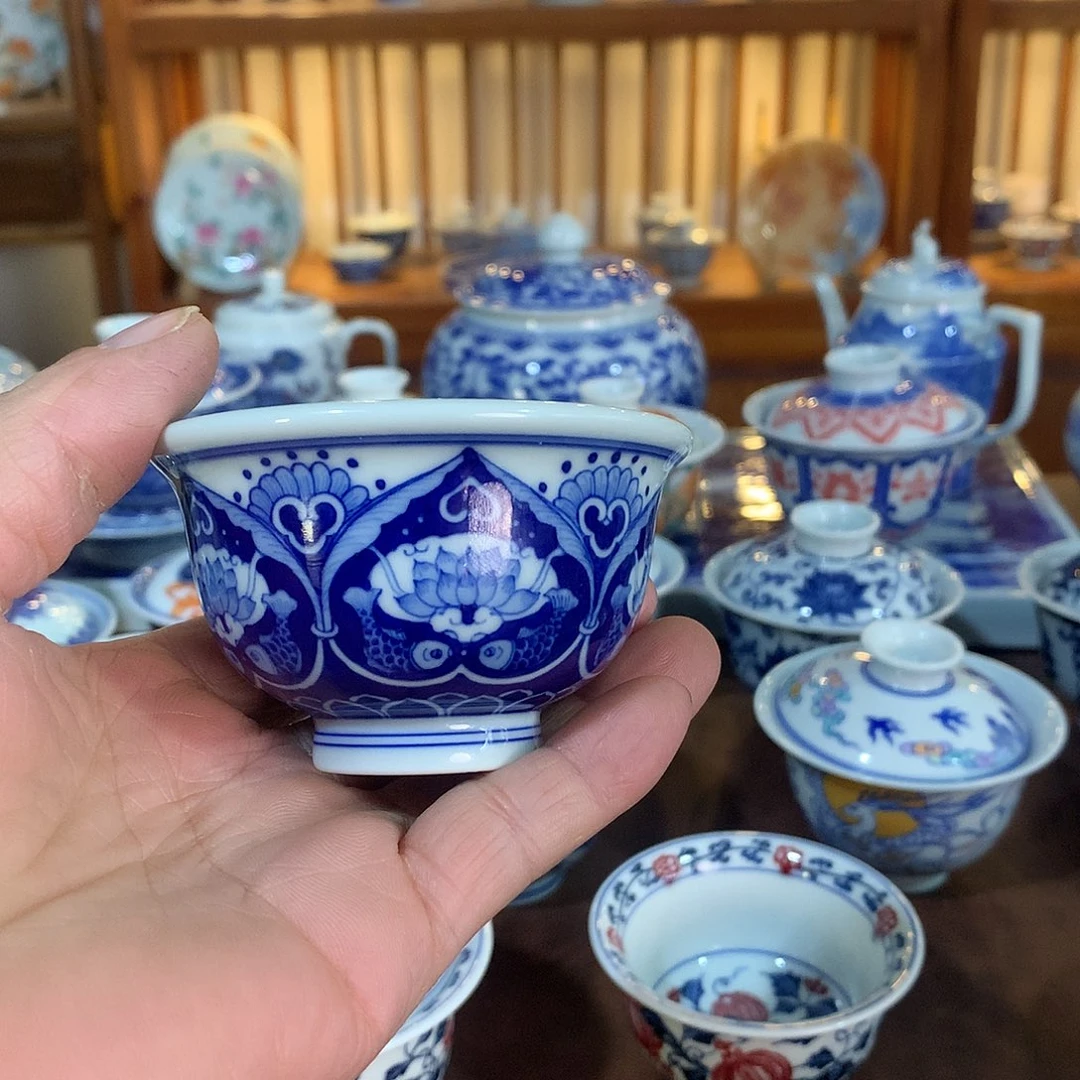 錡镇堂手工手绘杯