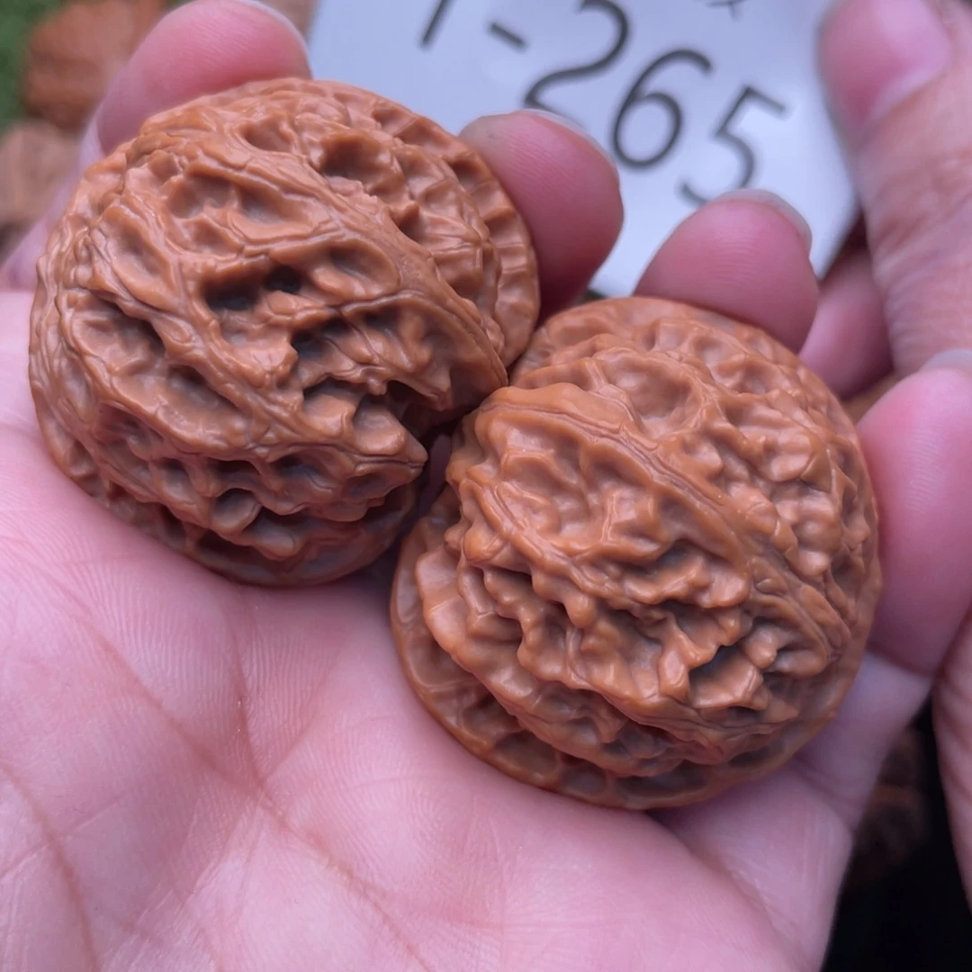 文玩核桃把件苹果38