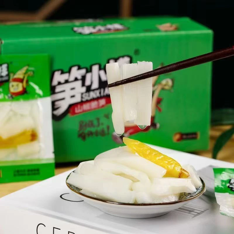 【笋小样】解馋新鲜泡椒脆笋即食脆爽散装竹笋零食酸辣制作脆嫩爽口