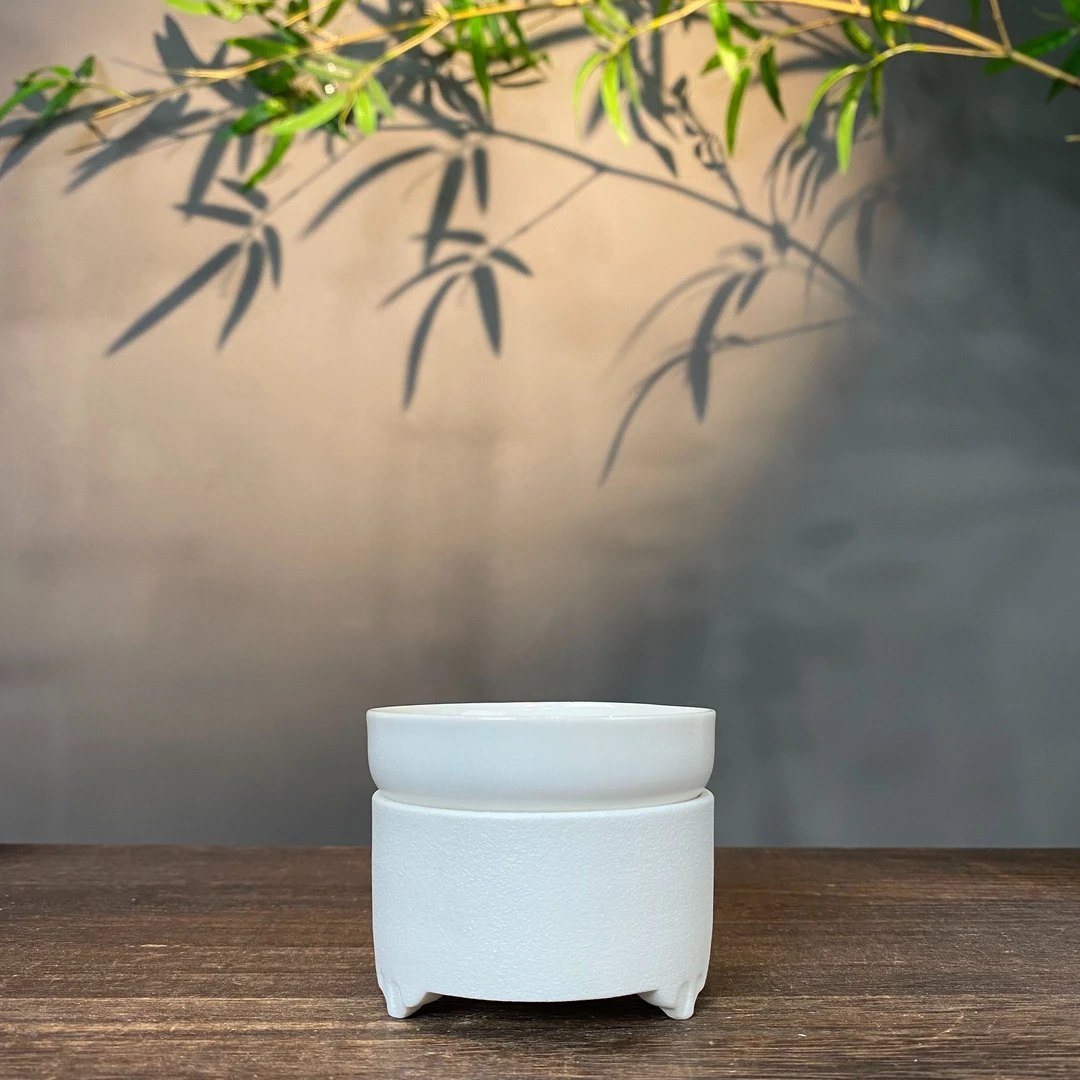 福聚白色茶漏精美茶具