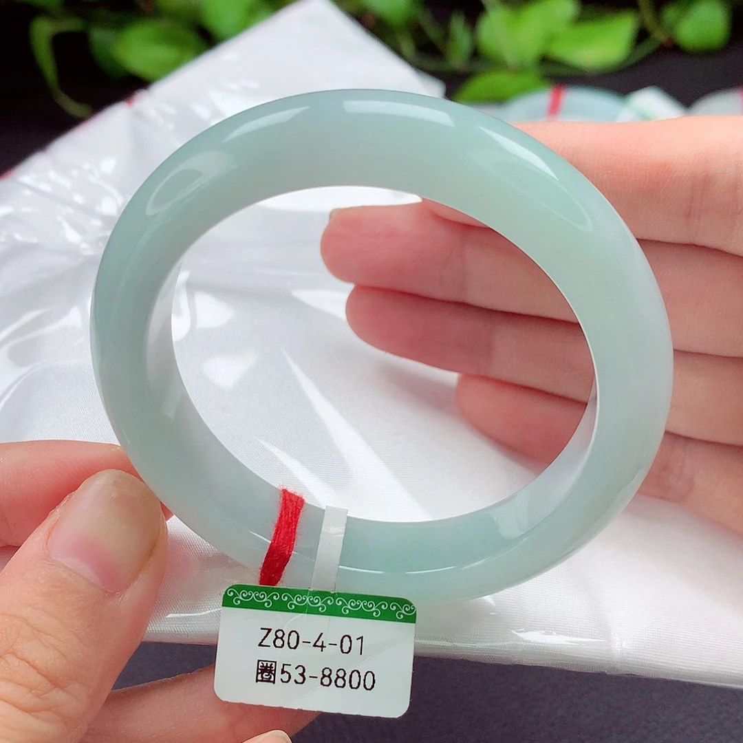 翡翠未镶嵌手镯天然翡翠手镯