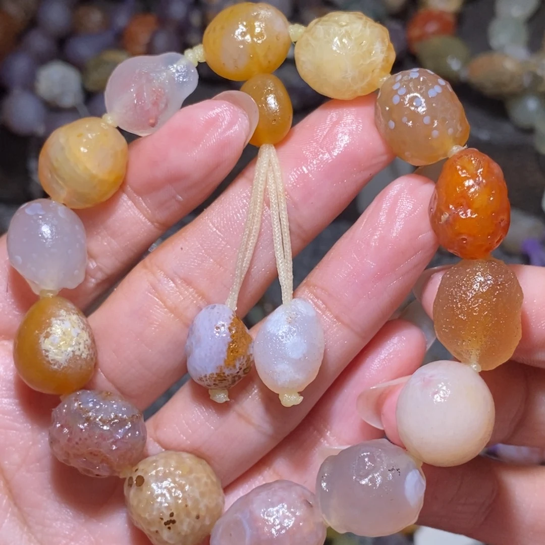 玛瑙/玉髓未镶嵌珠宝半成品