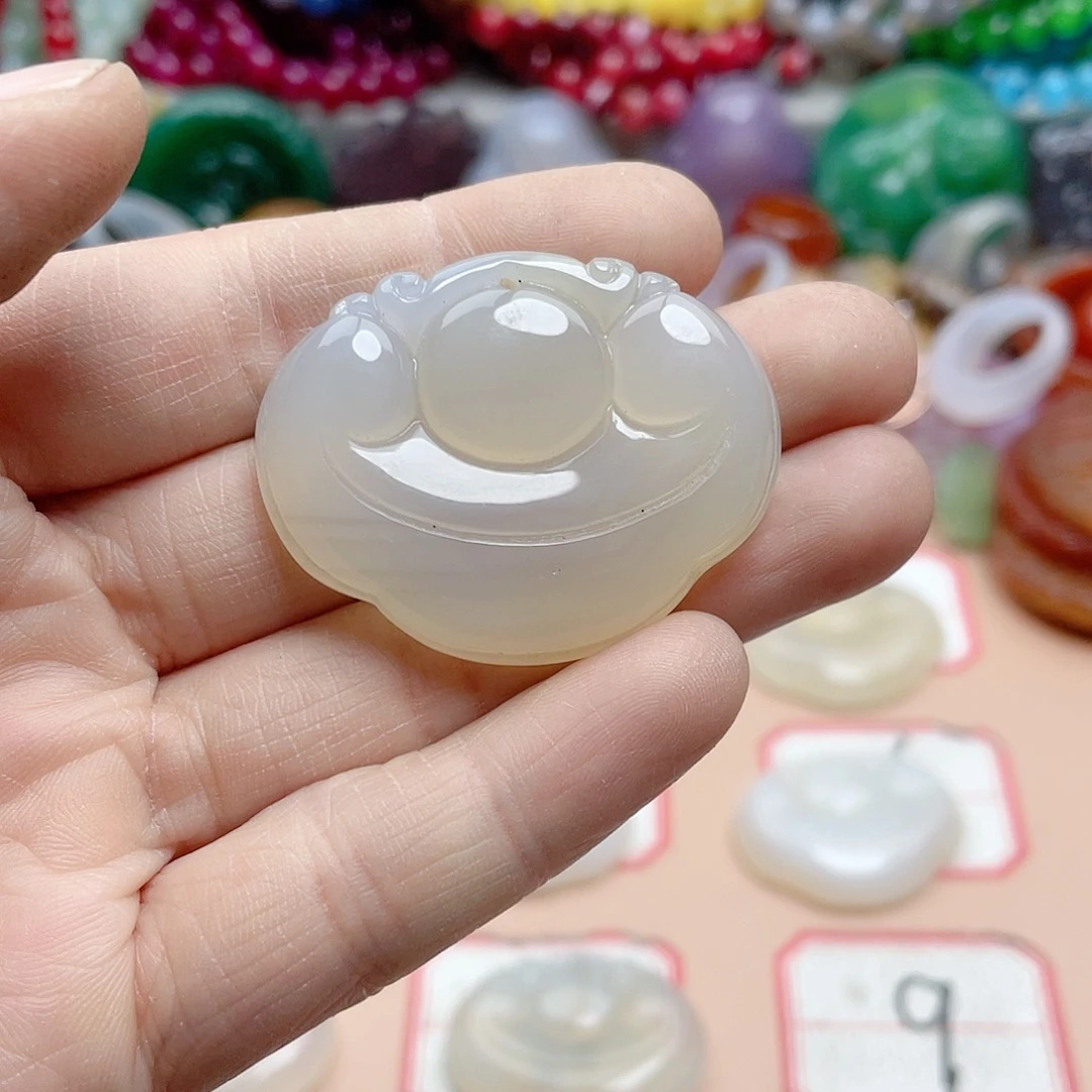 玛瑙/玉髓颈饰合金唐*