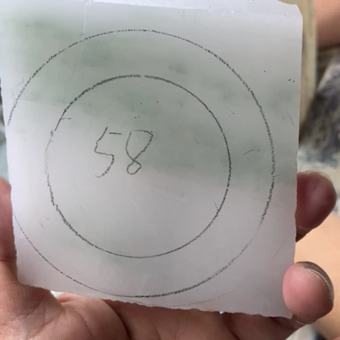 石英质玉手镯未镶嵌万*加工定制