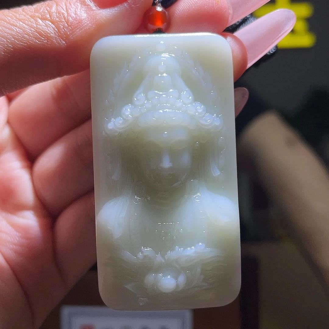 和田玉未镶嵌颈饰D2