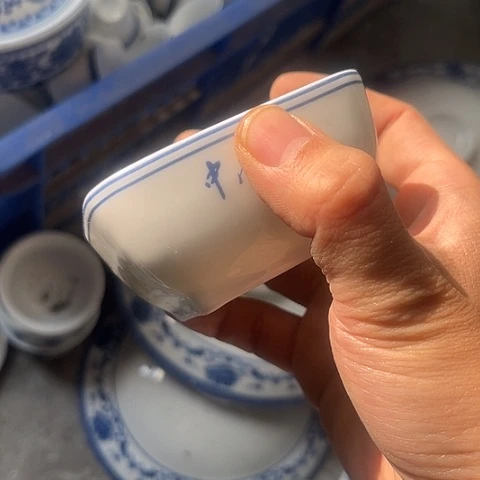 瓷其他四方碟一个陶瓷