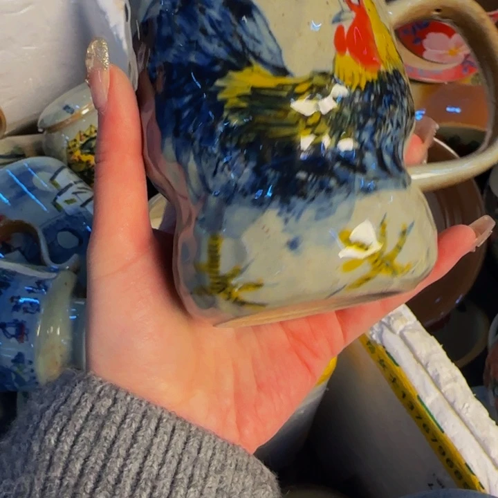 瓷片景德镇陶瓷手工手绘