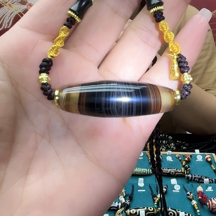 玛瑙/玉髓颈饰合金