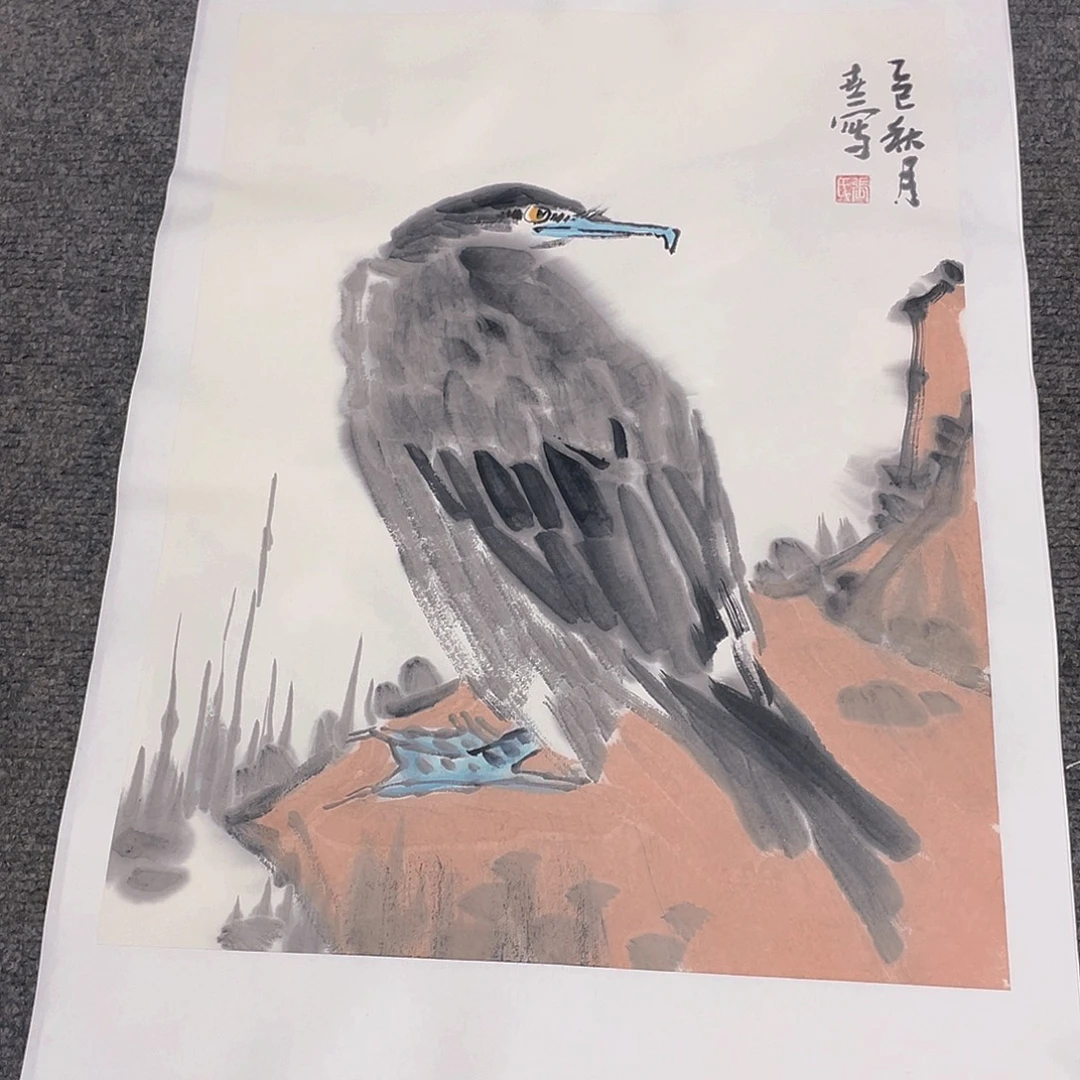 国画1.4平尺纯手绘国画作品