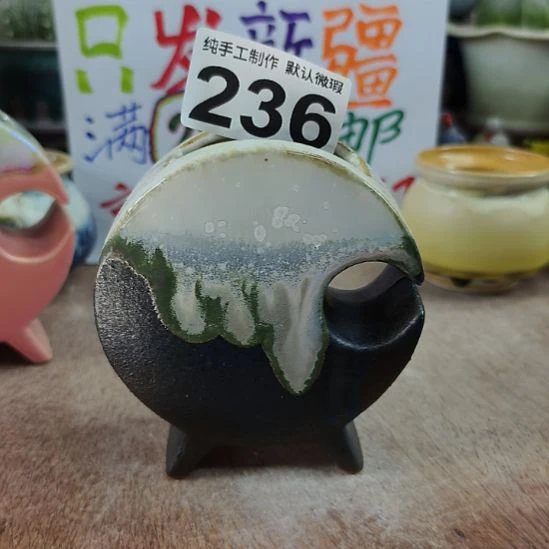 景德镇手工高温陶瓷：内口5.5高11