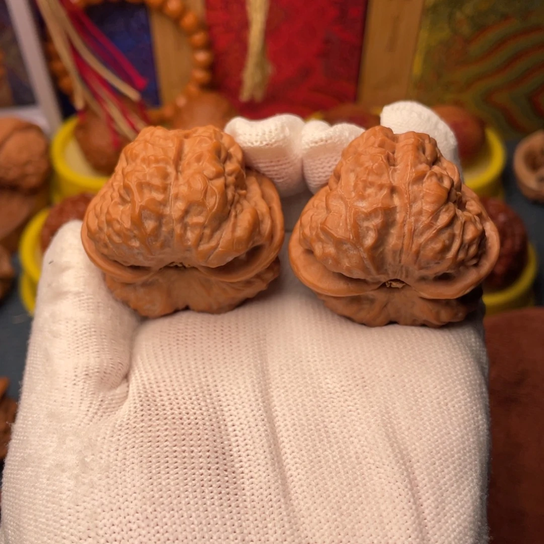 把件文玩核桃42蛤蟆头