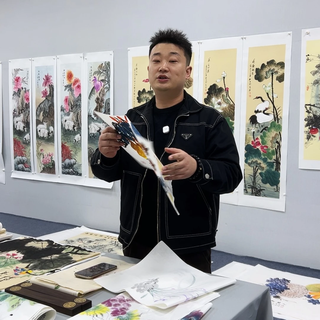 国画国画作品宣纸纯手绘