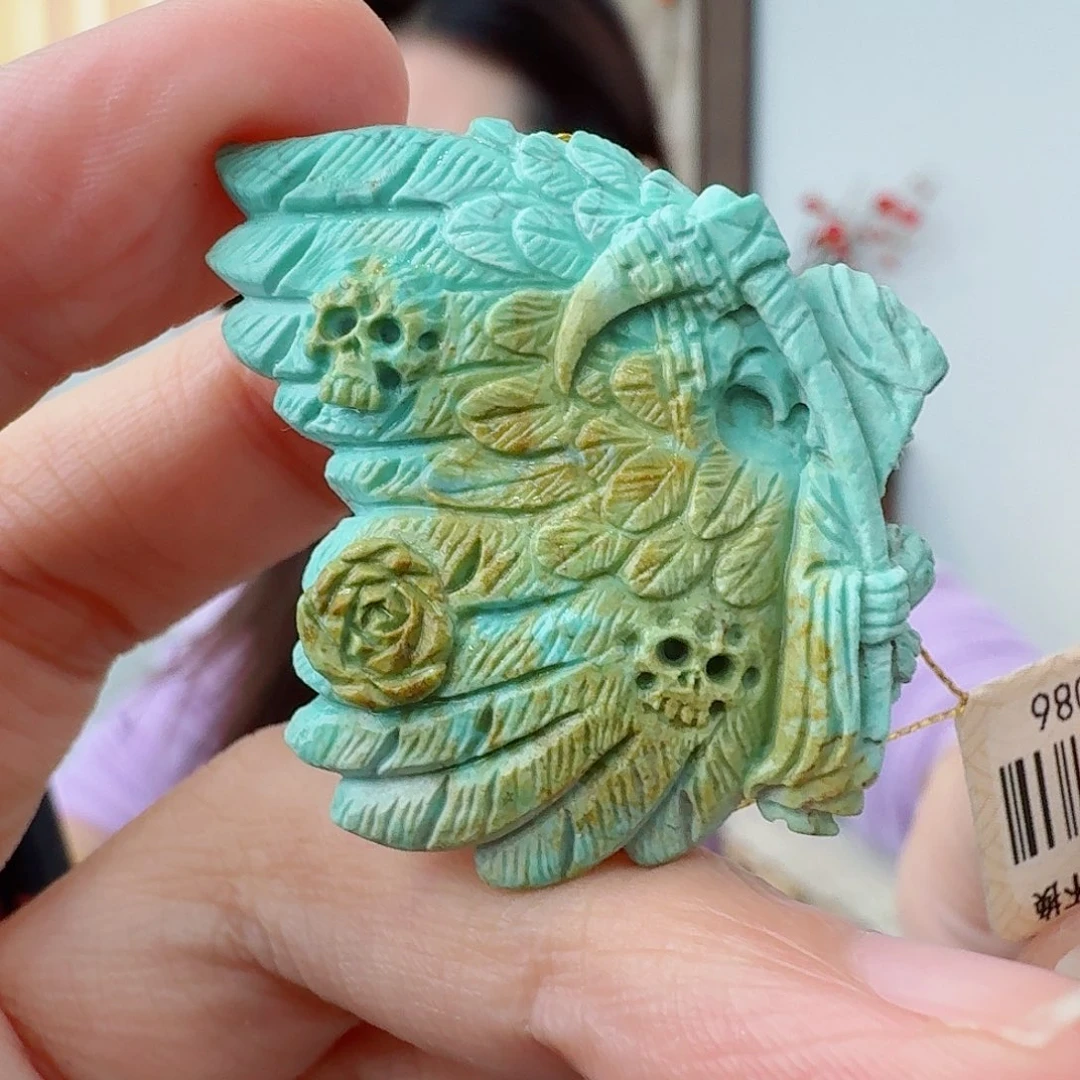 绿松石未镶嵌珠宝奇石