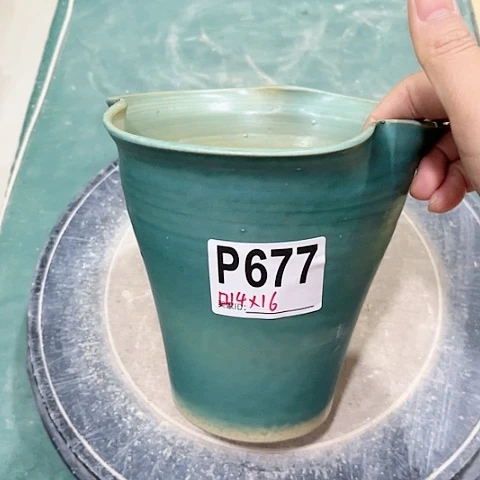 红陶景德镇手工工艺制作-无孔