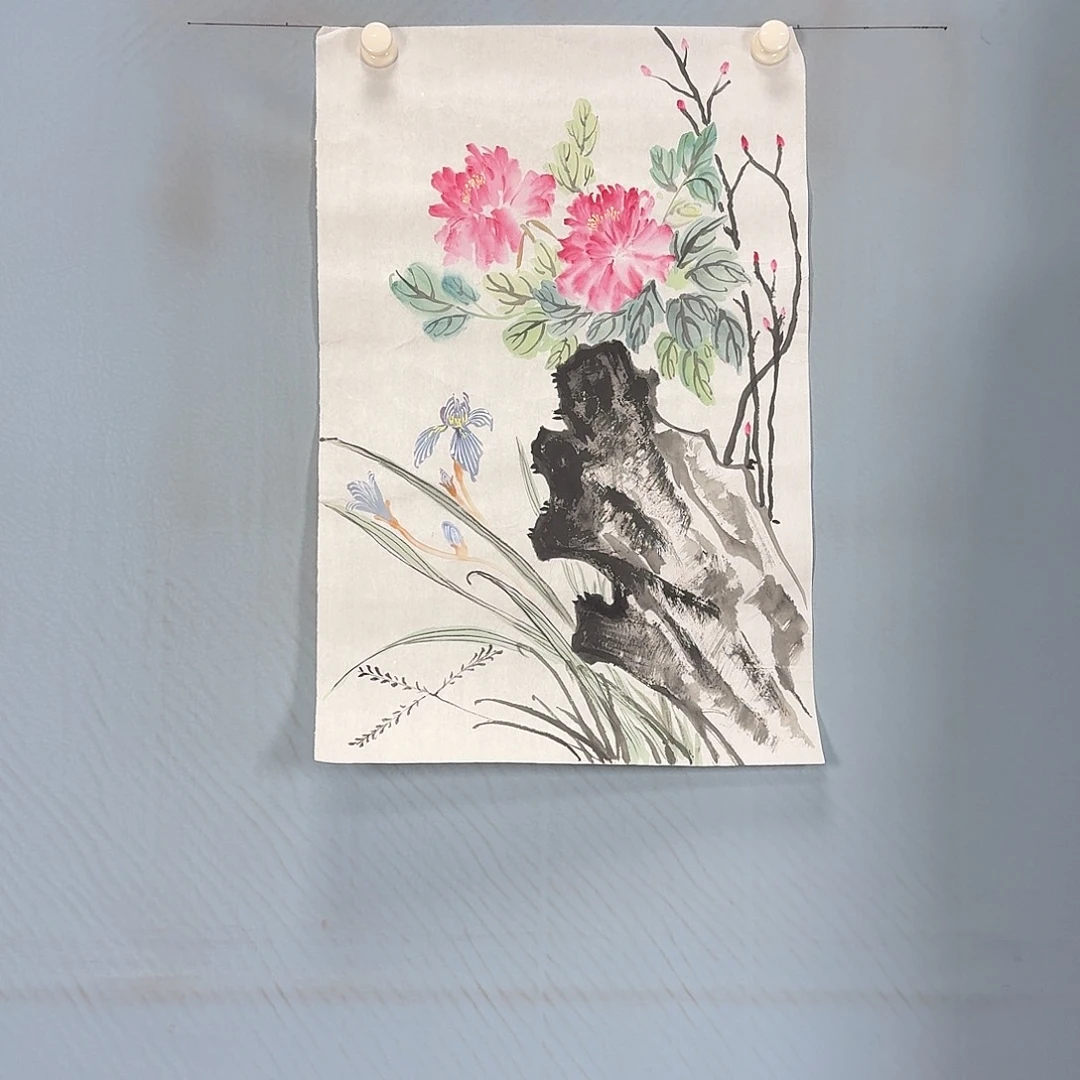 国画1375 牡丹仙子好可爱