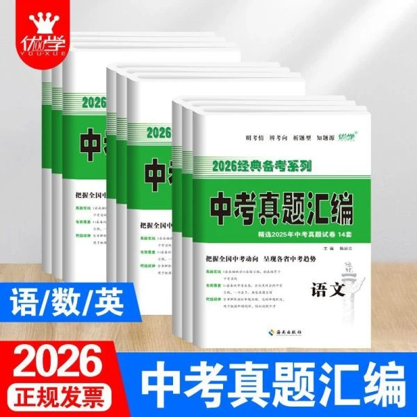 2026版中考真题汇编试卷中考冲刺复习资料卷子精选2025年各省真题