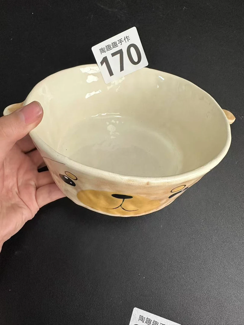 170手工手绘高温釉下彩