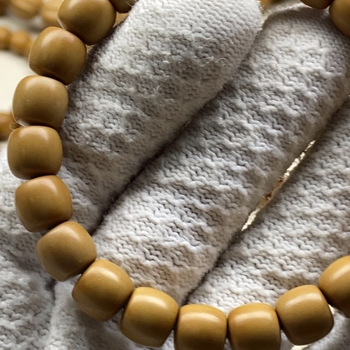 猴头核桃手串?直切10哑光瑕疵款介意勿拍