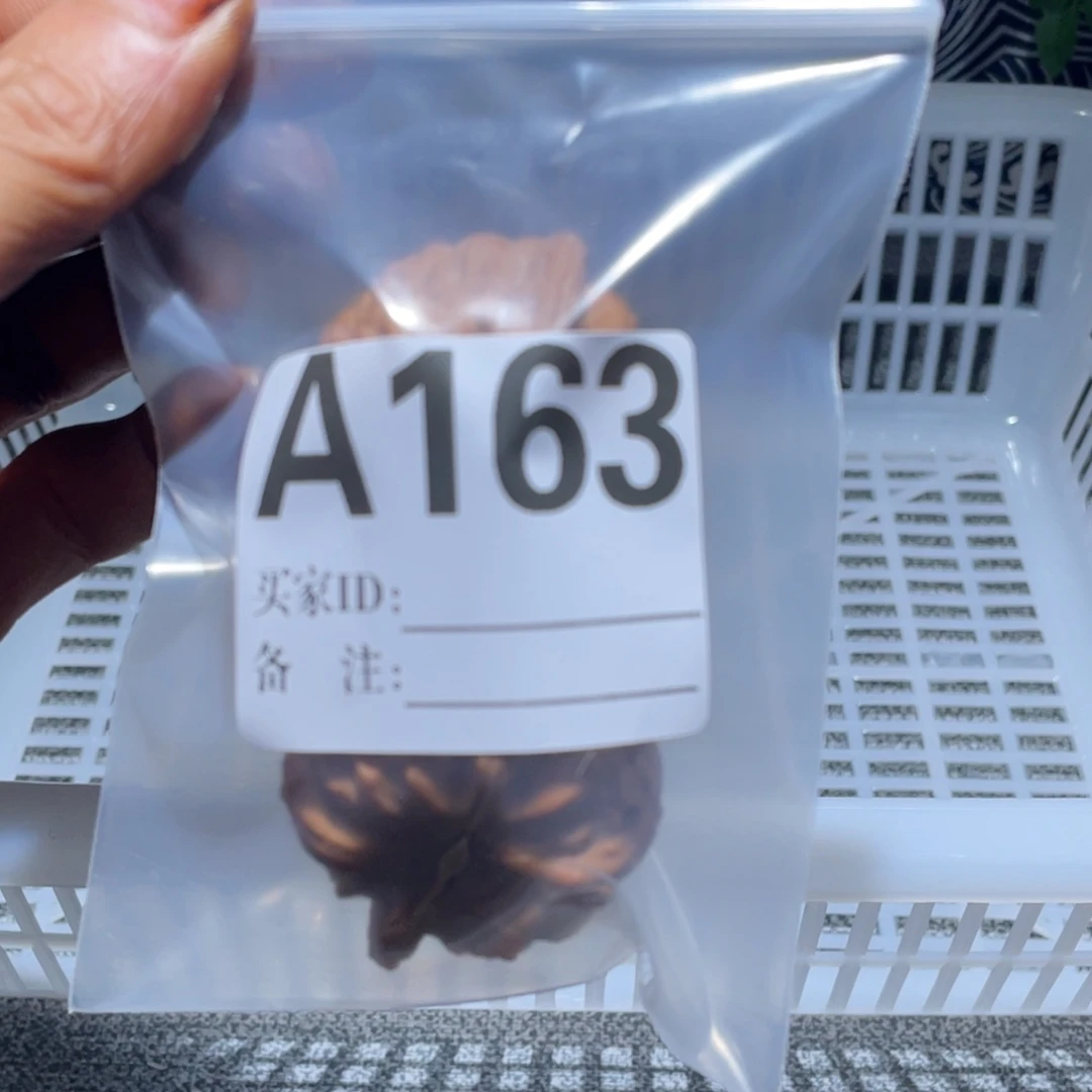 小***亚把件文玩核桃a163白狮子