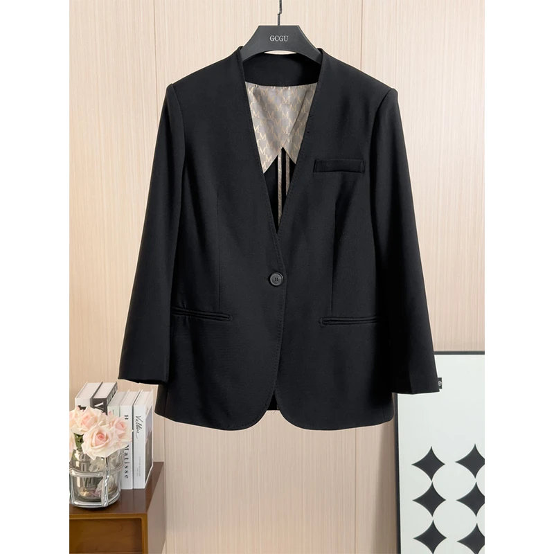 上衣西装气质时尚休闲西服修身-13313