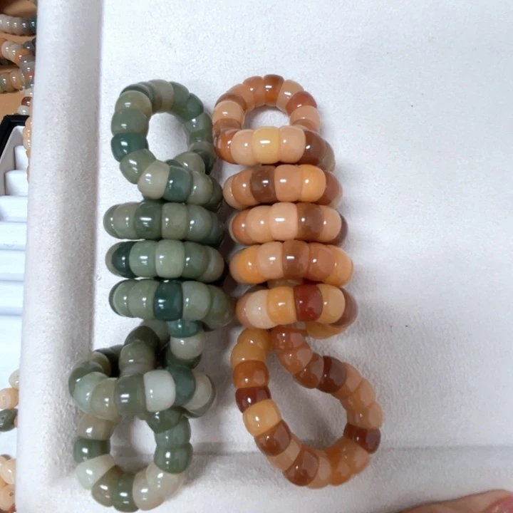 吊坠白玉菩提手串