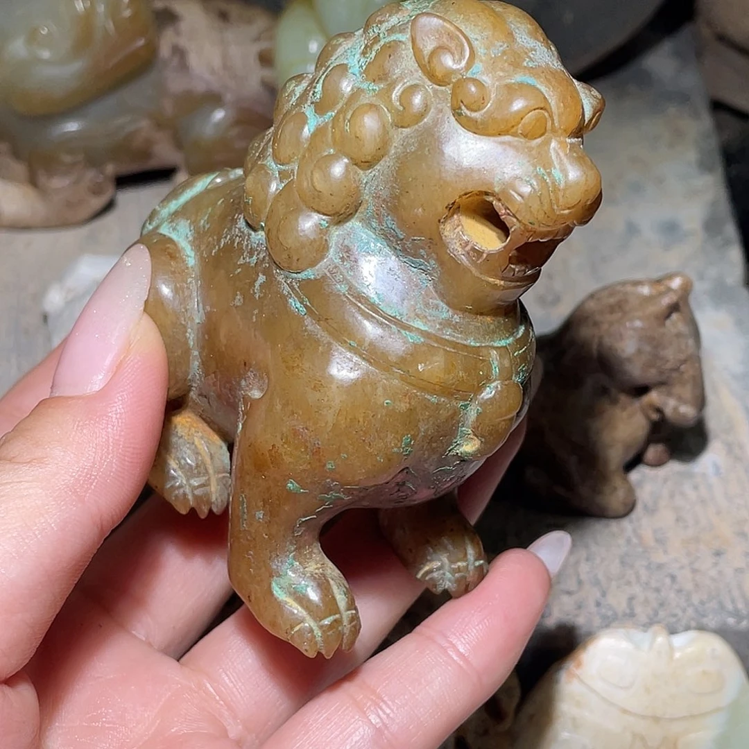 荣***堂和田玉（糖玉）未镶嵌挂件