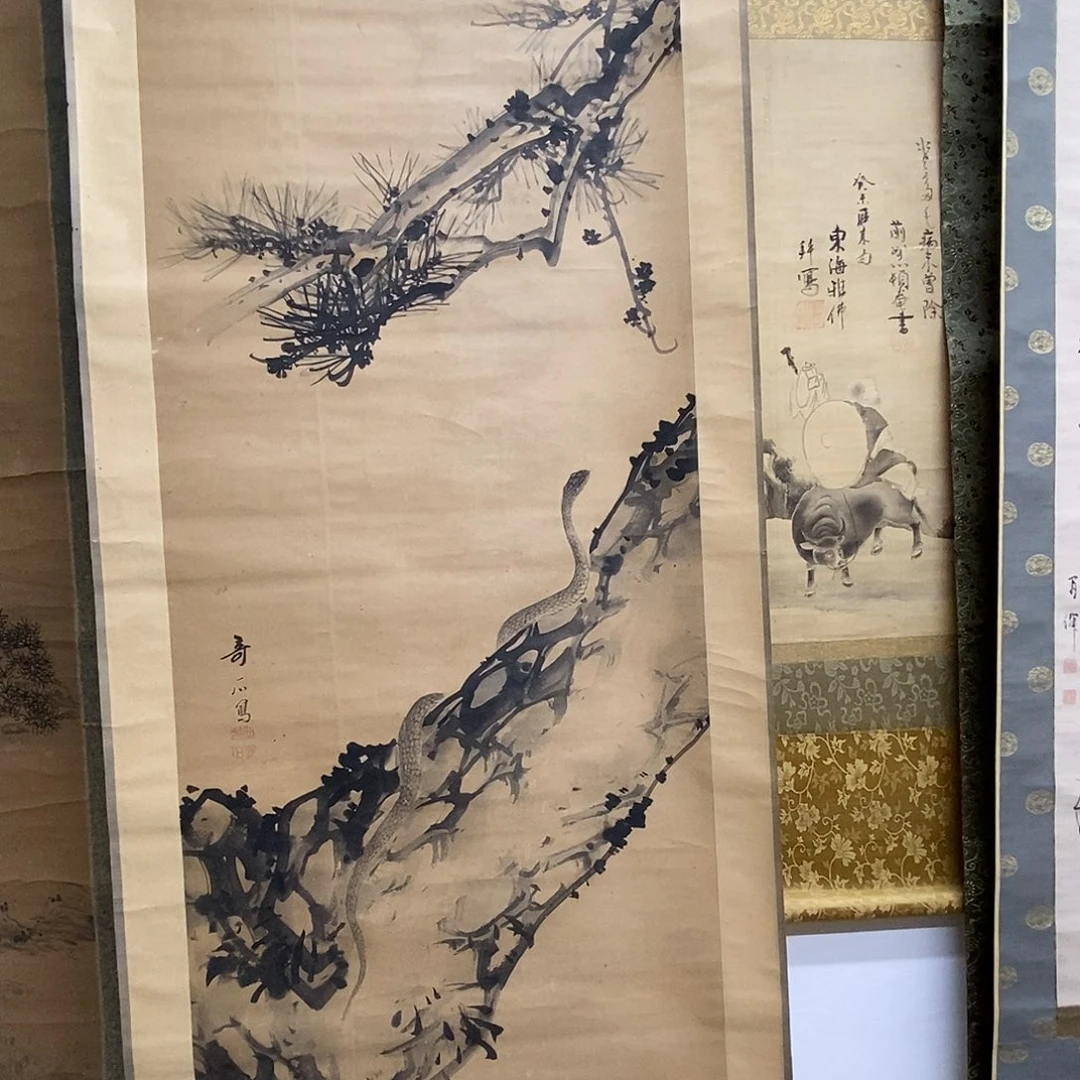 顺***张竖款装饰画动物画
