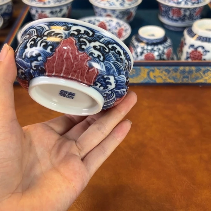 摆件景德镇茶器百宝箱